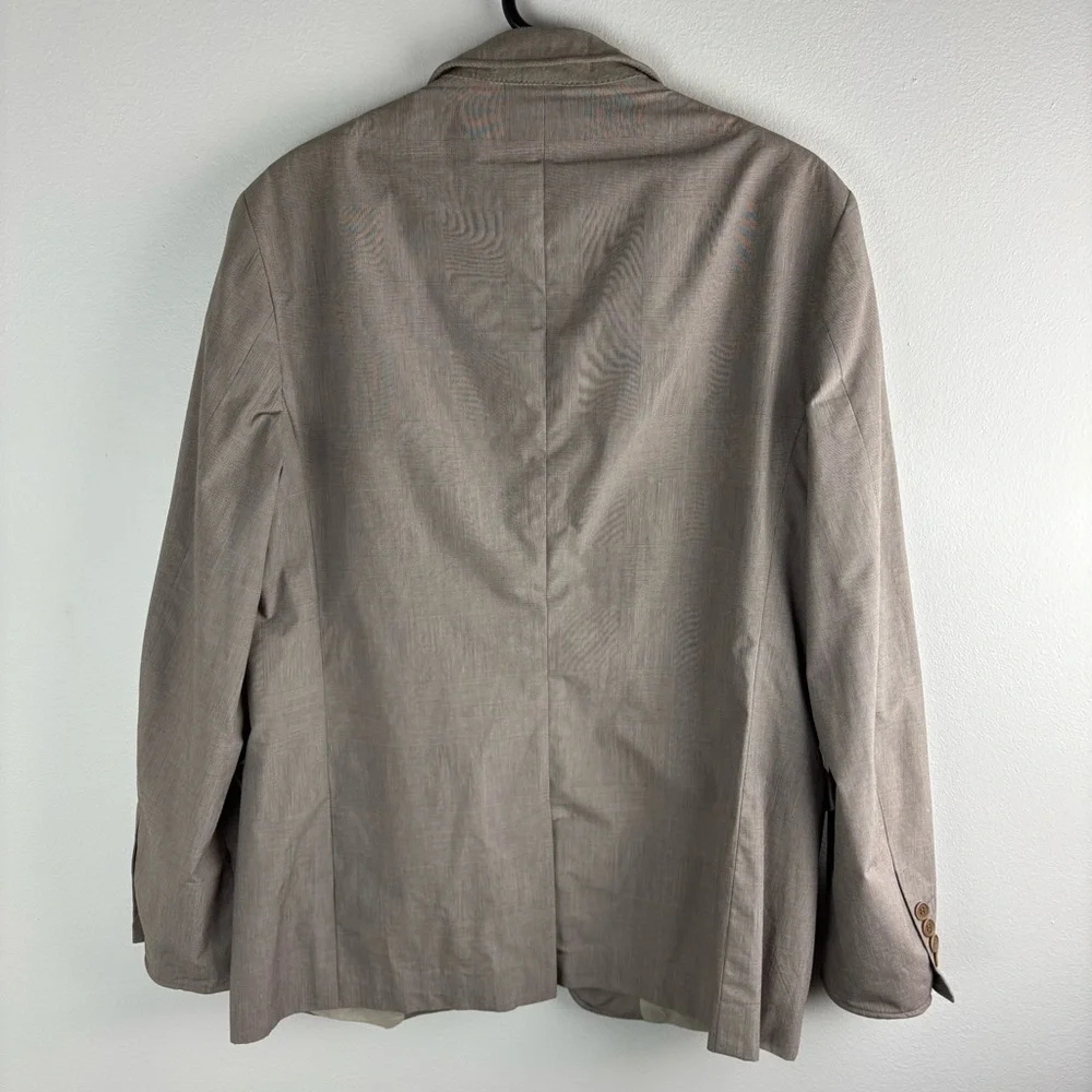 John Varvatos USA Blazer Men’s Size 42 Jacket Wire Inserts Casual Sport Coat